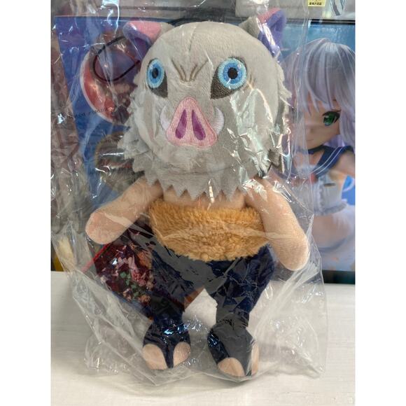 Demon Slayer Inosuke Moveabe Plush - Picture 1 of 4
